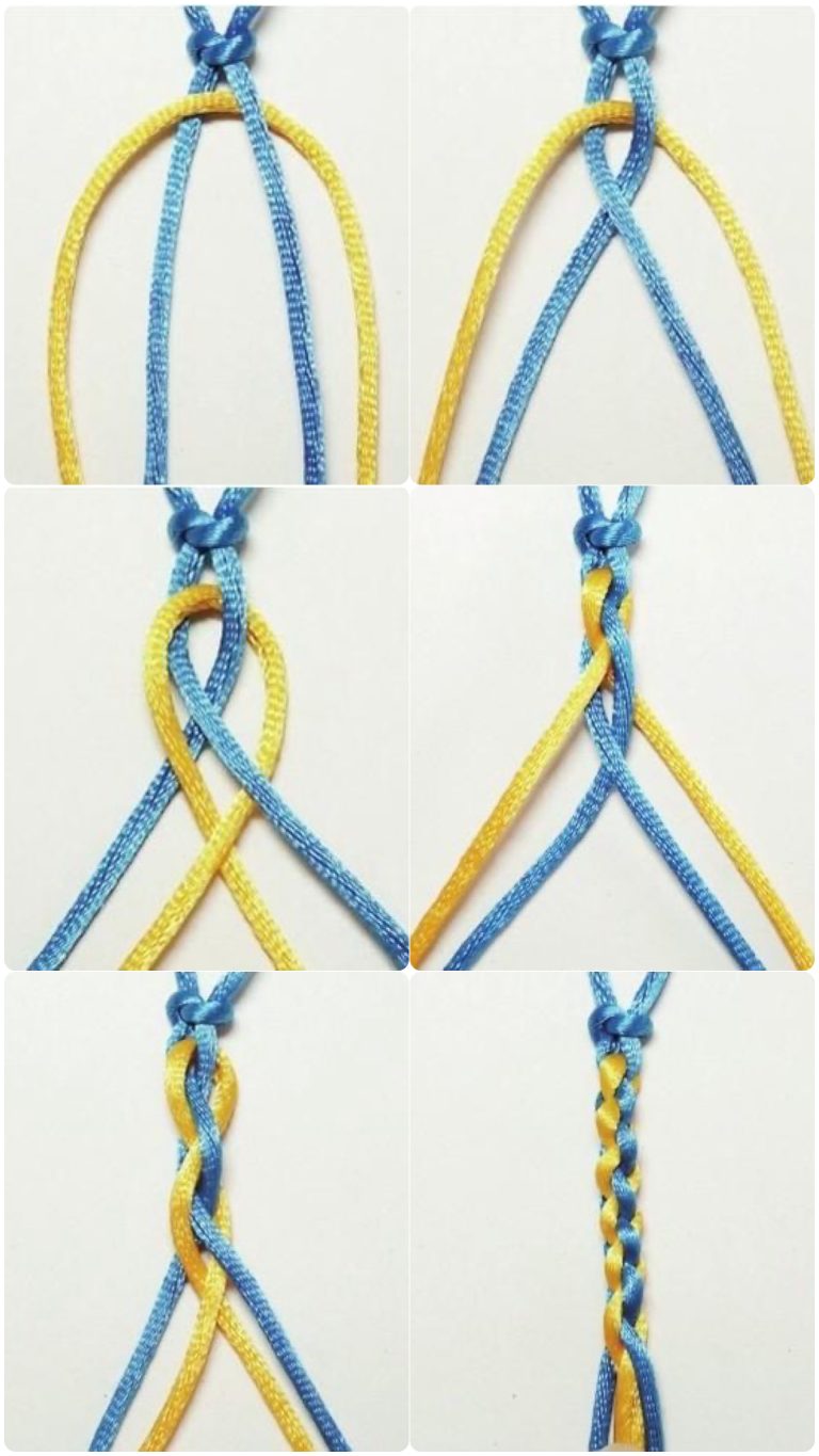 Four Strand Braid Diagrams