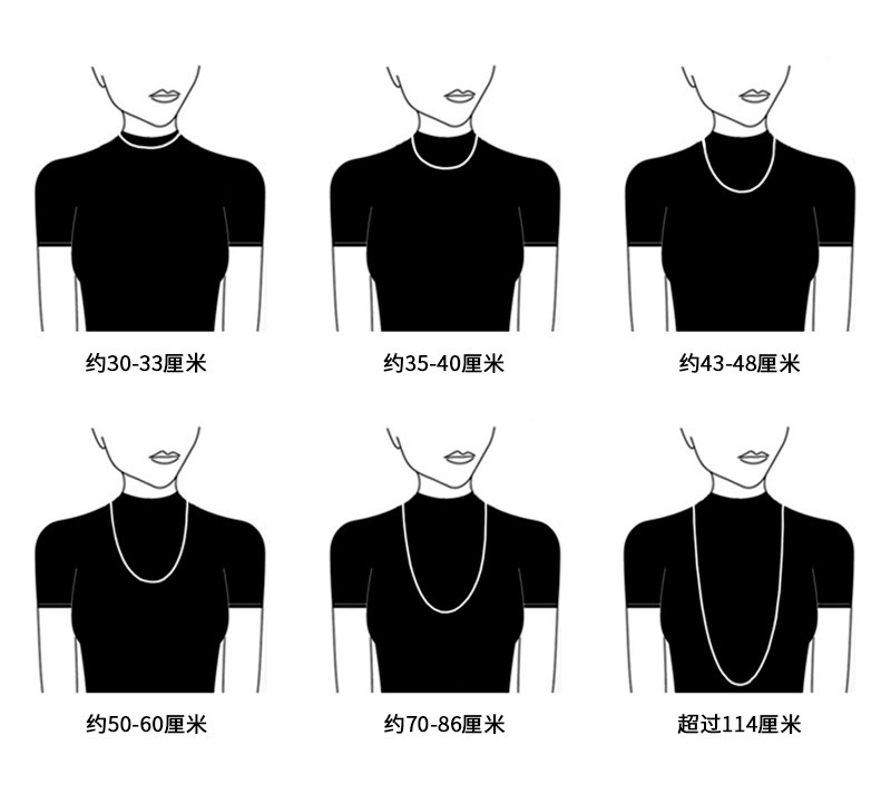 Necklaces Of Different Lengths